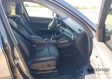 2018 Alfa Romeo Stelvio Ti Awd from USA, damaged, VIN ZASFAKBN6J7B84193